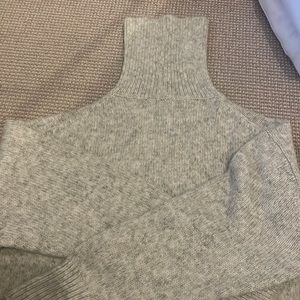 Grey Zara Turtleneck sweater
